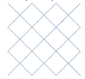 Crosshatching 2 edge-to-edge longarm quilting pattern