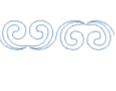 Double Curls edge-to-edge longarm quilting pattern
