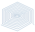 Hexagon edge-to-edge longarm quilting pattern