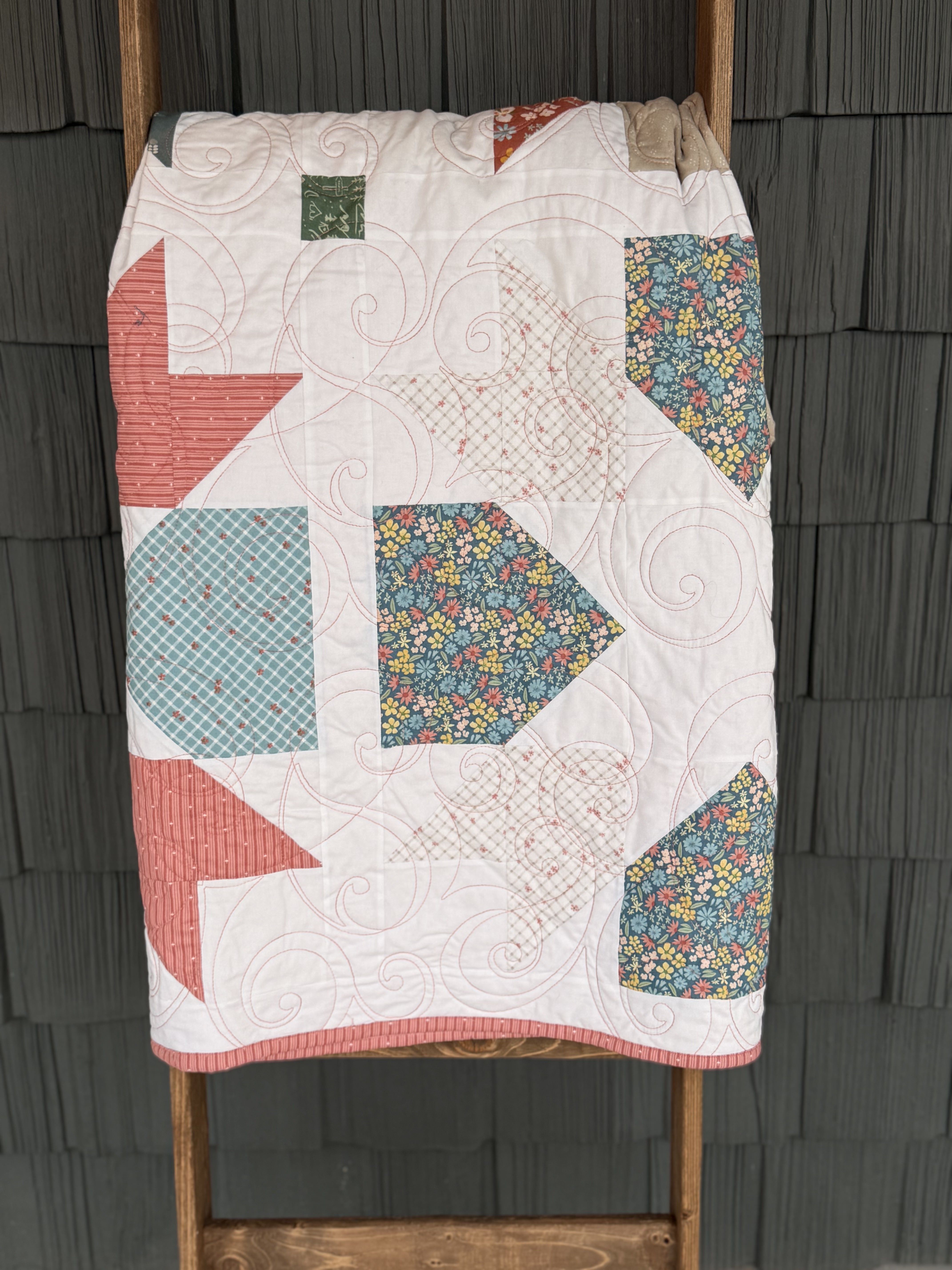 Floral Star Patchwork