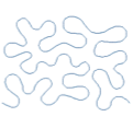 Stipple edge-to-edge longarm quilting pattern